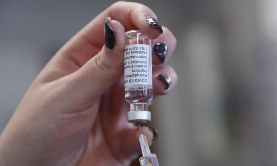 The AstraZeneca coronavirus vaccine.