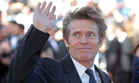 ‘It’s got such a fighter spirit to it, but it’s funky’ … Willem Dafoe in Cannes. 