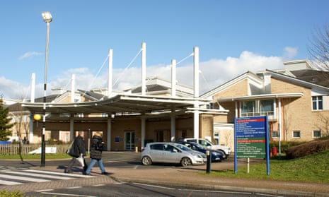 Royal Glamorgan hospital in Llantrisant