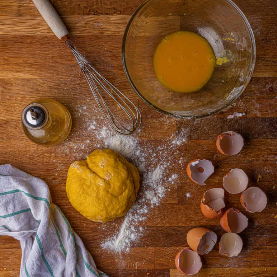 OFM DIY Pasta dough Angela Hartnett Observer Food Monthly May 2020