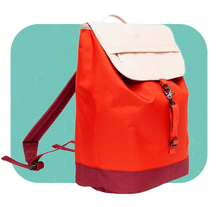 lefrik Scout Backpack Cherry Block