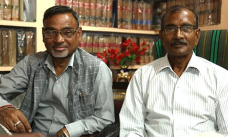 Lawyers VP Singh, left, and BP Singh