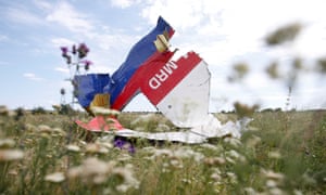 Wreckage of flight MH17