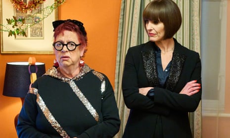 Suranne Jones and Jo Brand in Christmas Carole.