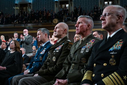 For senior military men sit.