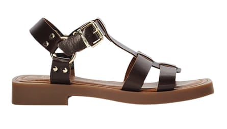 Brown thick straps, £90, Dune London