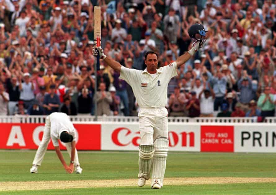 Nasser Hussain in 1997.