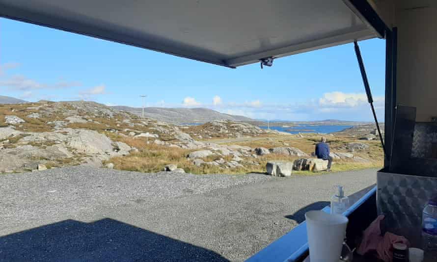 The view from Lorna’s Larder