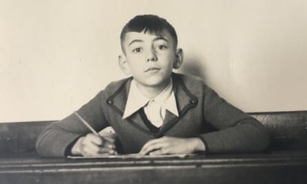 Paul Willer in 1939 in school in Germany.
