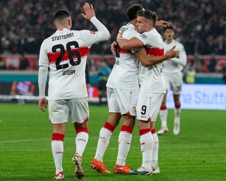 Denis Undav, Jamie Leweling and Ermedin Demirovic