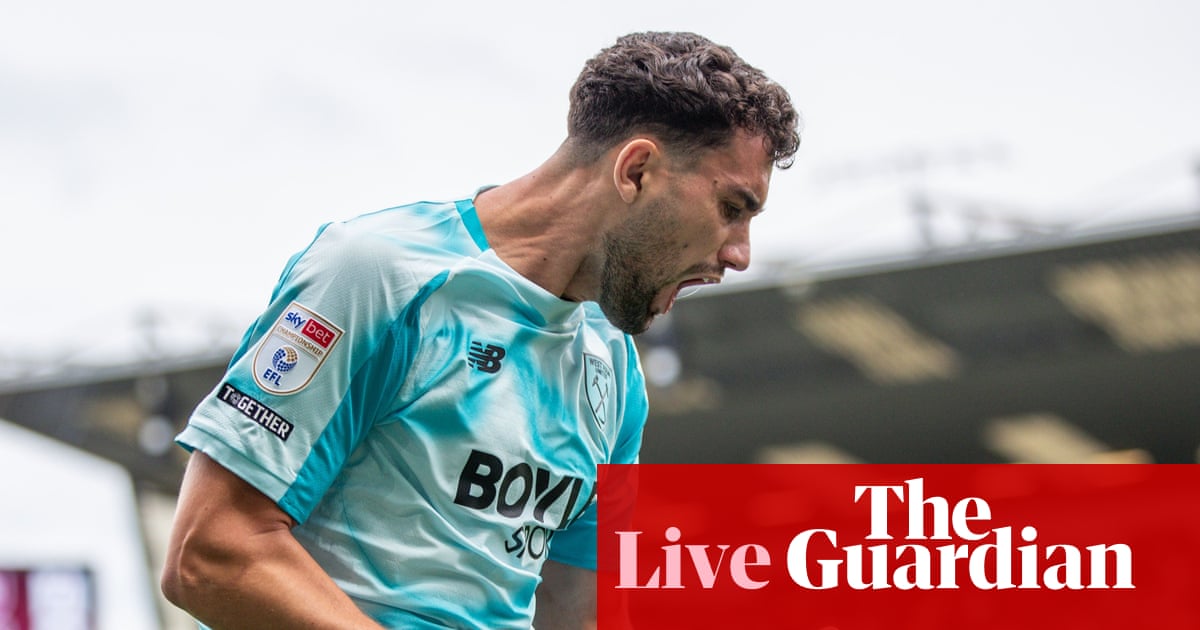 Burnley v West Ham: Championship – live
