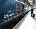 Avanti has among the highest proportion of train cancellations in Britain, at 7.1% from April to June this year.