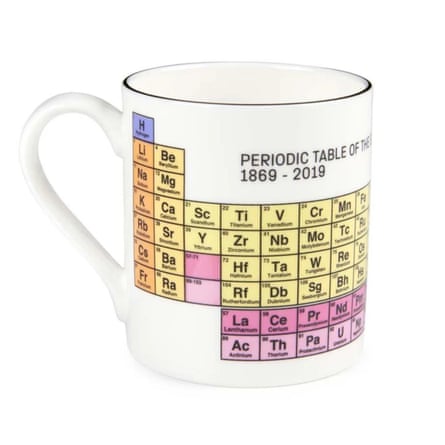 Science Museum Periodic Table Bone China Mug.