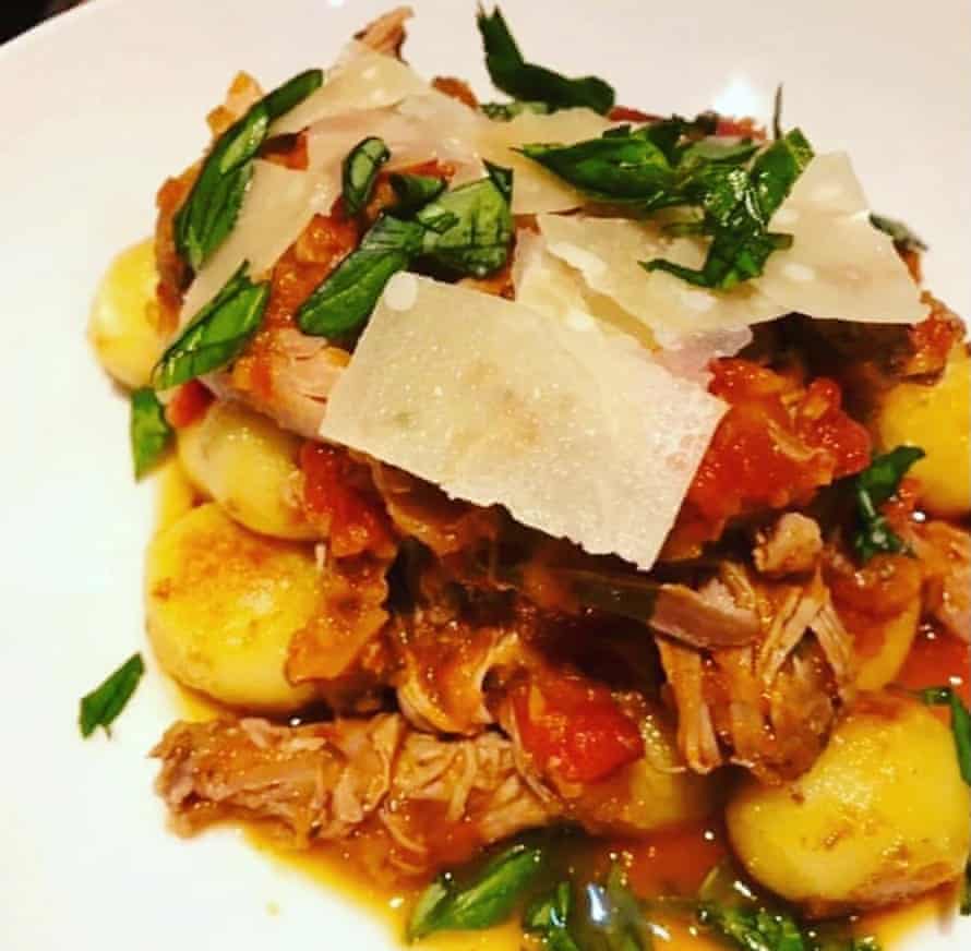 Venetian duck ragù with gnocchi
