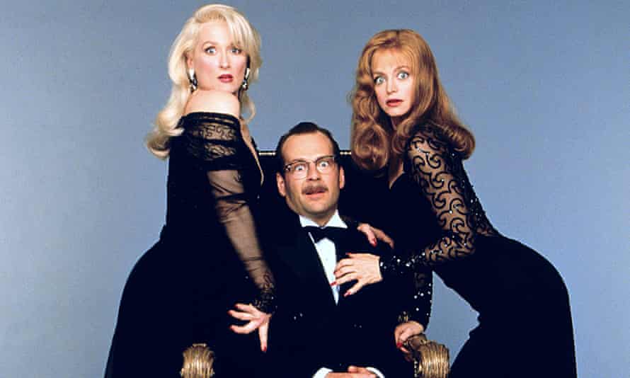 Meryl Streep, Bruce Willis and Goldie Hawn in Death Becomes Her