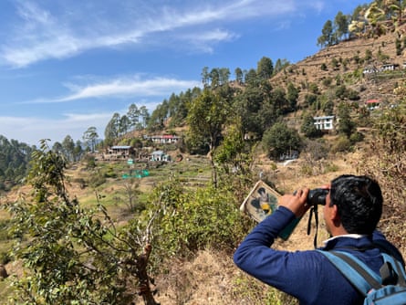 Birdwatching in Binsar with local guide Hem.