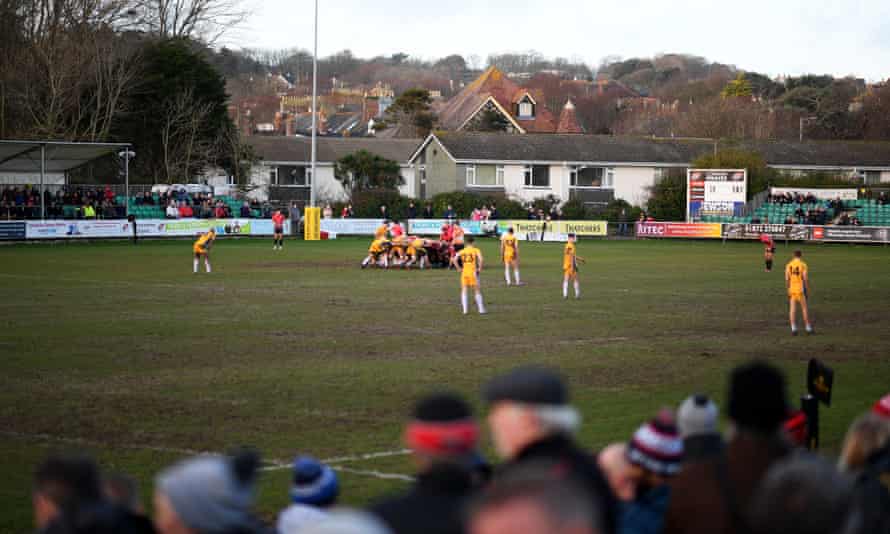 Cornish Pirates take on Yorkshire Carnegie at Mennaye Field in Penzance on 12 January 2020