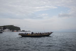 Escaping via Lake Kivu