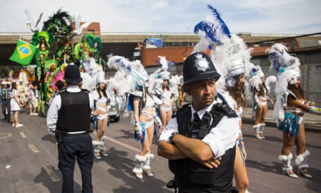 Police at Notting Hill carnival