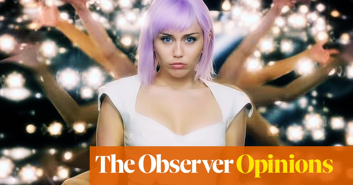 Miley Cyrus Taking Back Control Of Her Distorted Image In Black