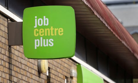 Jobcentre Plus near Westferry in east London