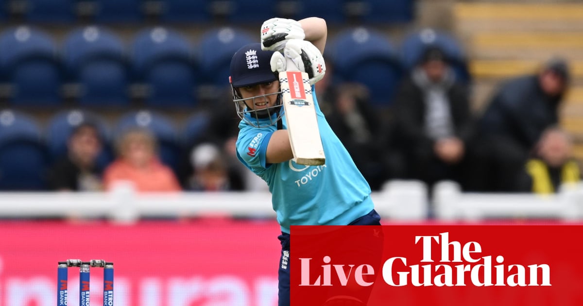 England v New Zealand: third women’s cricket one-day international – live