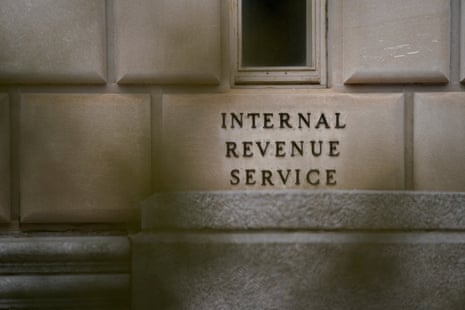 O edifício International Revenue Service em Washington.