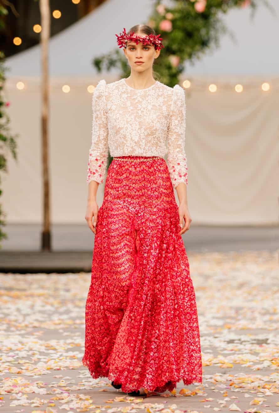 Chanel’s ‘show’ was staged in the style of a family celebration.