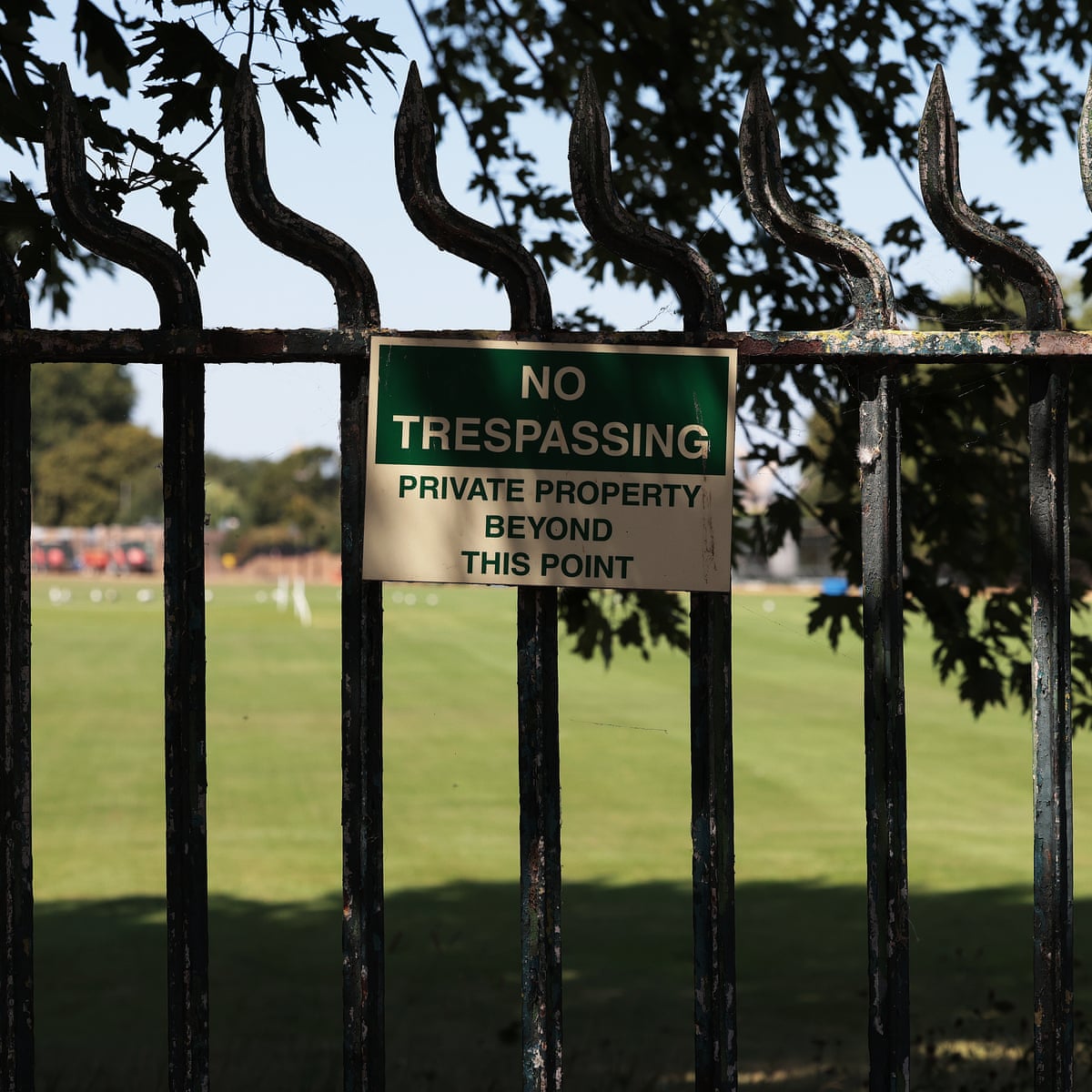 ‘It’s alright for them’: private schools and golf courses stay green despite England’s hosepipe bans