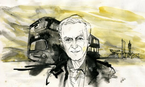 ‘The morning after publication I drove an early bus out the garage’ … James Kelman. Illustration by Alan Vest