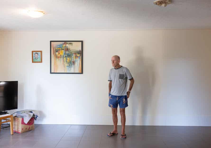 Kevin Adams at his Brisbane unit