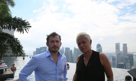 Giles Coren and Monica Galetti in Amazing Hotels: Life Beyond the Lobby