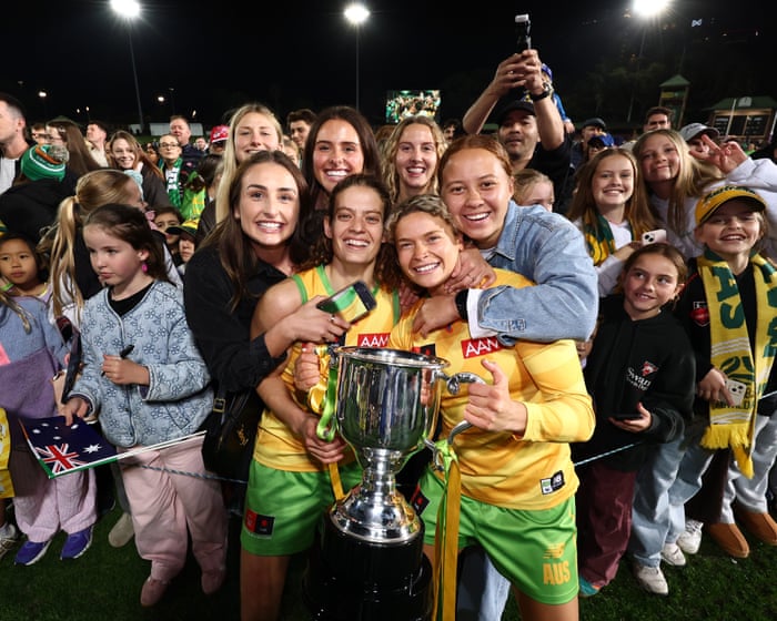 With a little bravery and these big swings, AFLW can enjoy more magical crowd moments | Sarah Guiney — image supplied by The Guardian US's feed