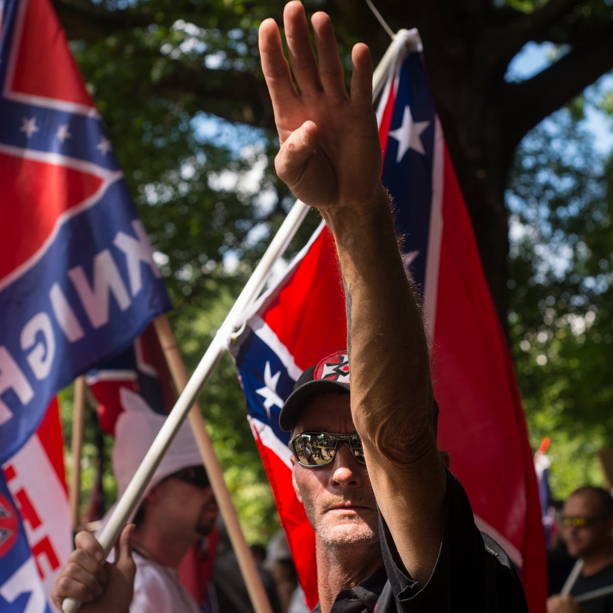 Kkk Rally Over Confederate Statue Stirs Deep Rooted Tensions In Charlottesville Virginia The Guardian Kkk Rally Over Confederate Statue Stirs Deep Rooted Tensions In Charlottesville Virginia The Guardian