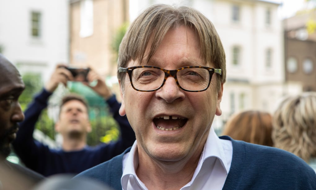 Guy Verhofstadt in London