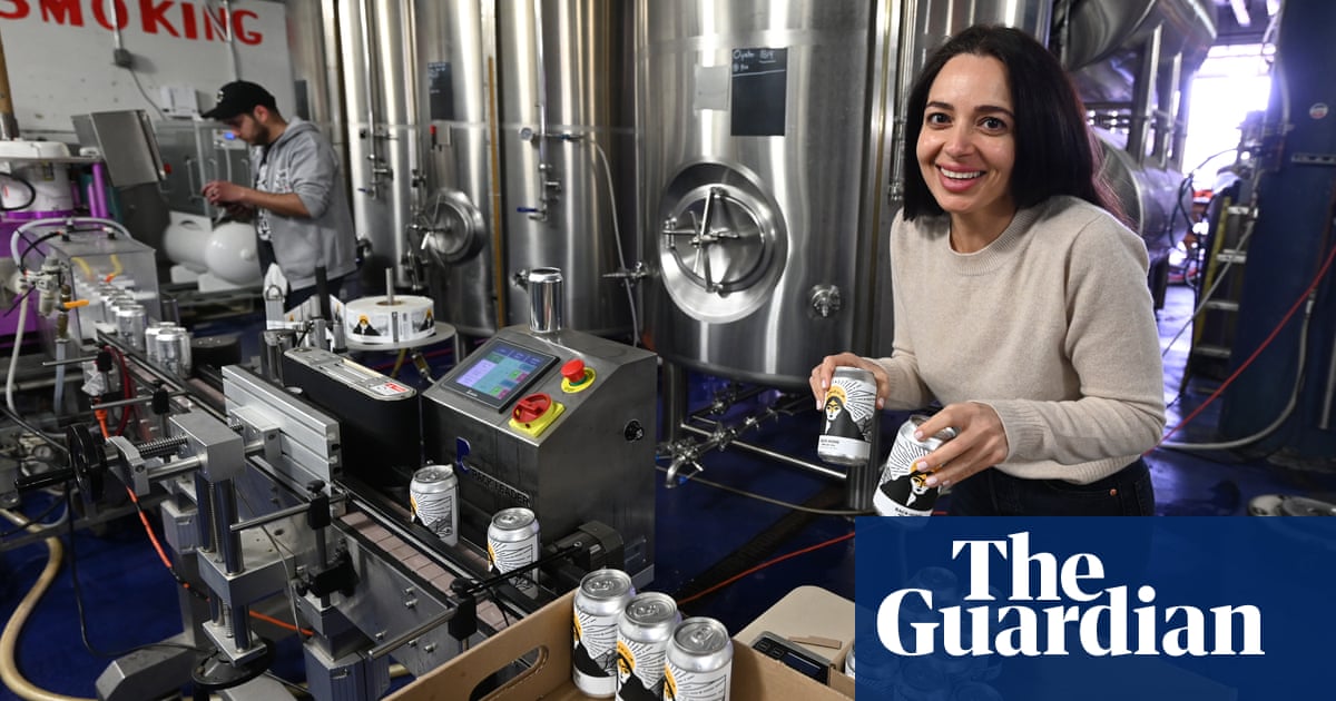 Her grandpa brewed beer in his cellar in Iran. Last month she canned 30,000 brews that taste like home