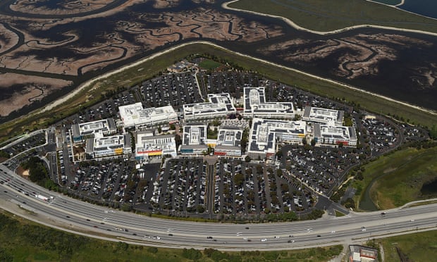 Facebook’s ‘campus’ in Cailfornia. The firm collects up to 98 pieces of data about users of its service.