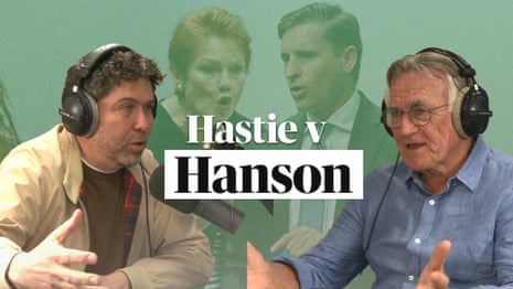 Back to Back Barries: Andrew Hastie v Pauline Hanson – video