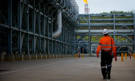 The Curtis LNG project site in Queensland