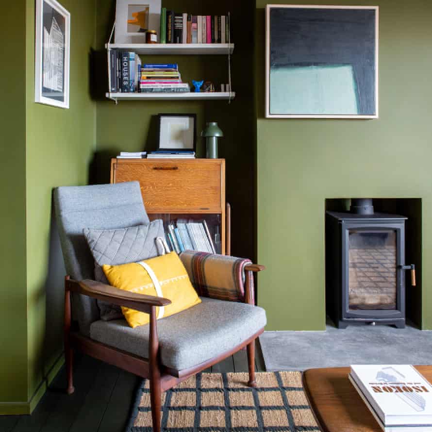 The cosy snug at the front of the property.