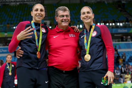 Auriemma coached the US women to two Olympic gold medals as head coach, in 2012 and 2016.