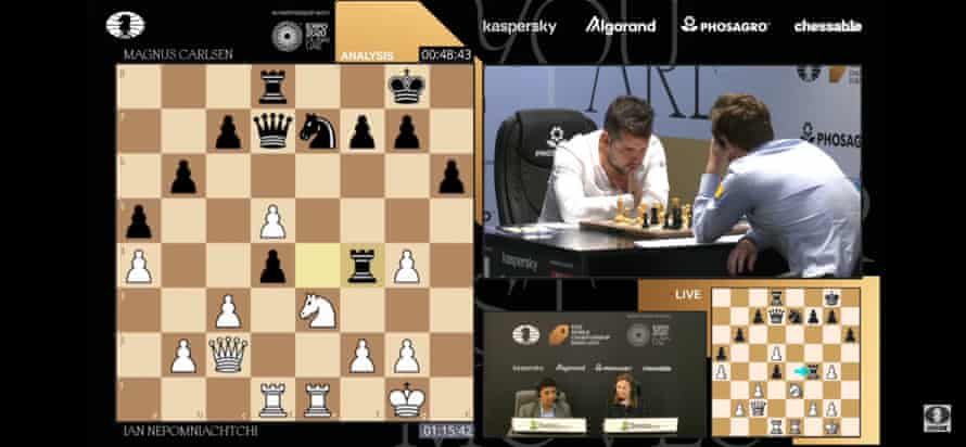 Magnus Carlsen v Ian Nepomniachtchi