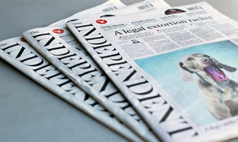 The Independent newspaper’s last issue is expected to be published on 26 March