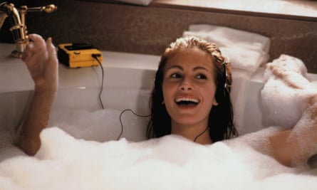 Julia Roberts in Pretty Woman.