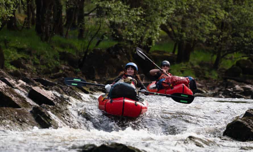 The Secret Compass expedition takes in some rapids.