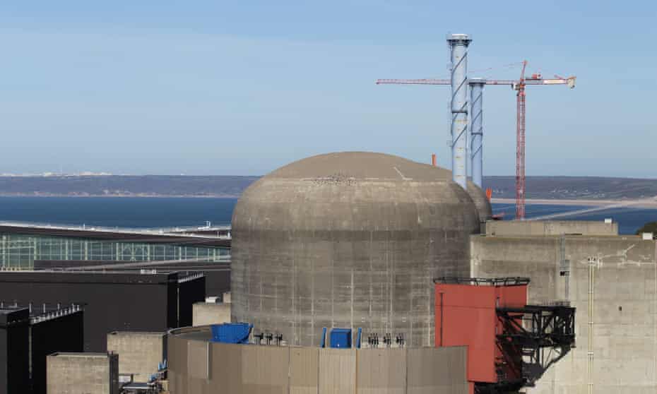 The Flamanville nuclear power plant