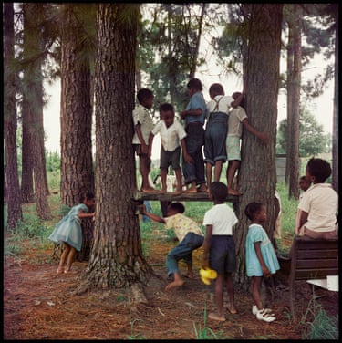 Untitled, 1956Born into poverty and segregation in Fort Scott, Kansas, Parks was drawn to photography as a young man. Despite his lack of professional training, he won a Julius Rosenwald Fellowship in 1942. This led to a position with the photography section of the Farm Security Administration in Washington DC and, later, the Office of War Information.