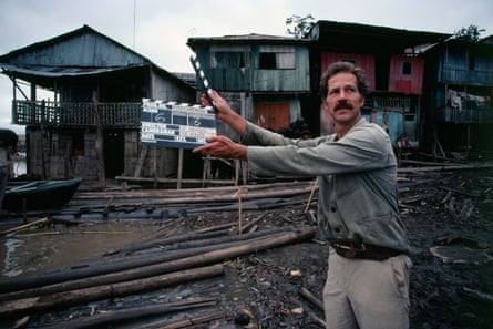 Herzog filming 1982’s Fitzcarraldo.