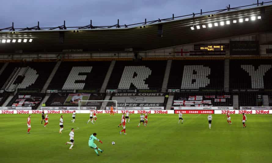 Derby no longer own their stadium but were cleared of wrongdoing over its sale.