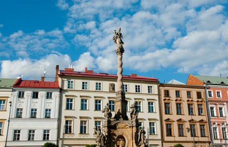 Olomouc’s holy trinity column was built to mark the end of a plague.